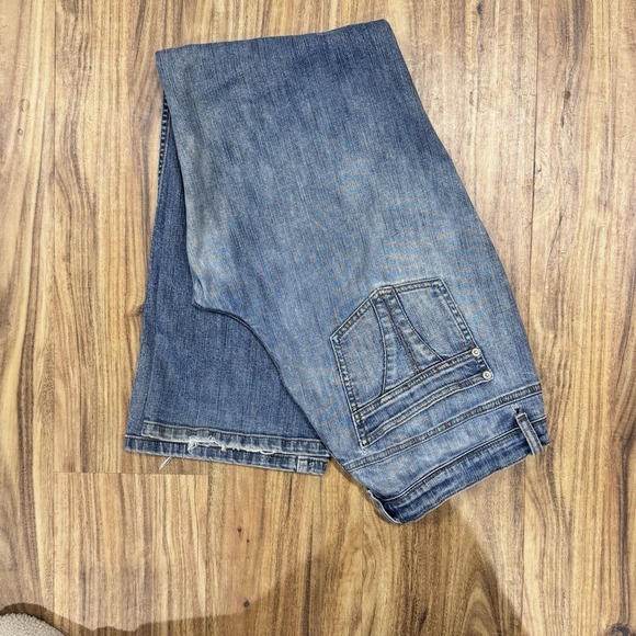 DKNY Women's Blue Jeans Bootcut Mid Rise‎ Size 12 / 32x30 - Picture 9 of 11